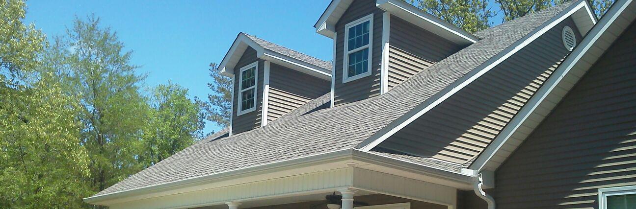 new roof on custom home
